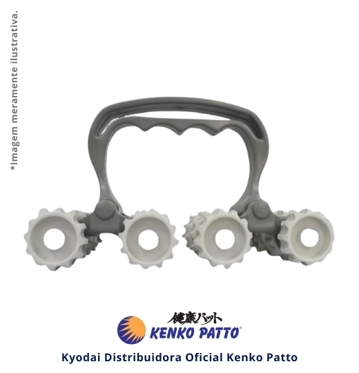 Massageador Manual Roller Wave Photon Íon | 2