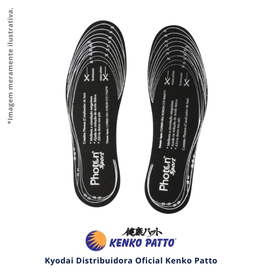 Palmilha Photon Sport com Íon - Preta