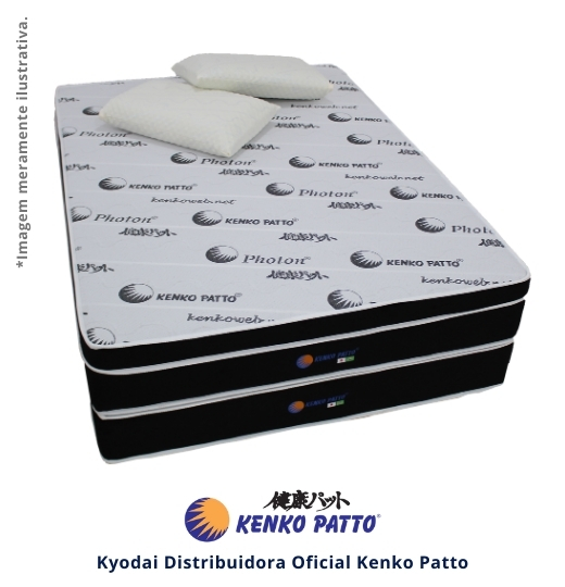 Colchão Magnético Kenko Patto Ultra Black Ptop Íon | 2