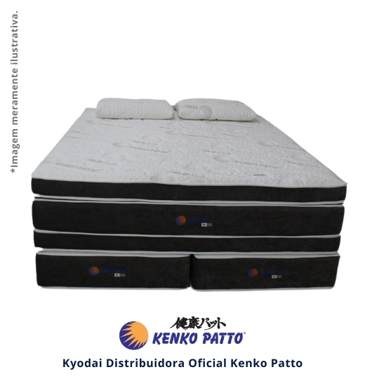 Colchão Magnético Kenko Patto Wave Ptop | 2