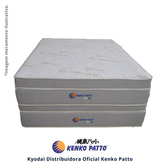 Colchão Magnético Kenko Patto Tradicional Ptop Duplo Íon | 3